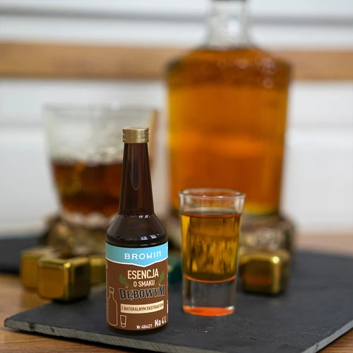 Esență cu gust de stejar, cu aromă și extract natural - 40 ml, pentru 4 L - 9