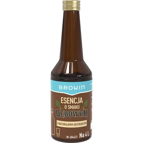 Esență cu gust de stejar, cu aromă și extract naturale - 40 ml, pentru 4 L