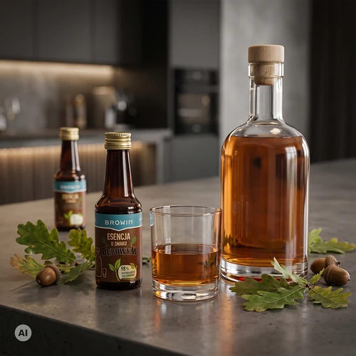Esență cu gust de stejar, cu aromă și extract naturale - 40 ml, pentru 4 L - 9