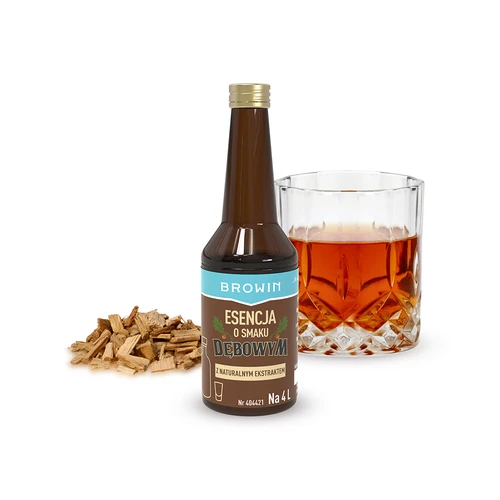 Esență cu gust de stejar cu aromă naturală și extract - 40 ml, pentru 4L - 3