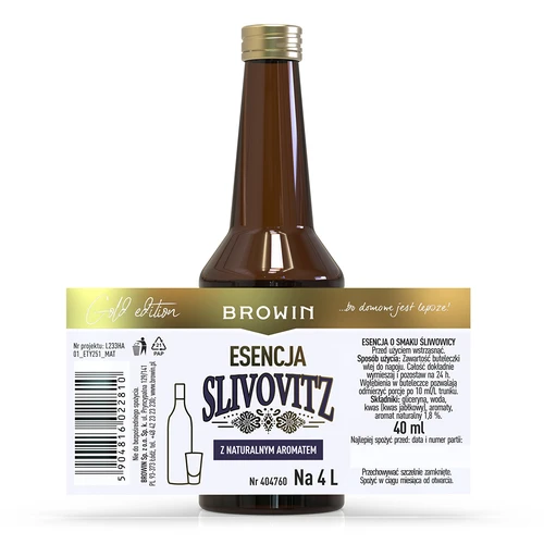 Esență cu gust de țuică, pentru 4 L, 40 ml - 4