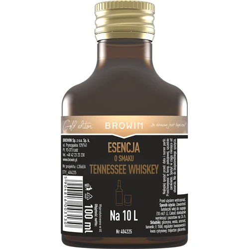 Esență cu gust de whiskey Tennessee pentru 10 L - 100 ml