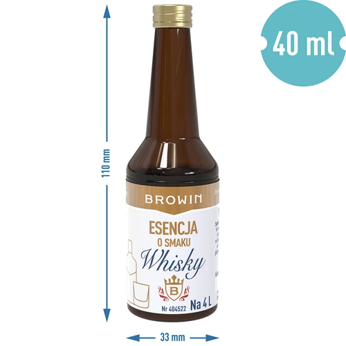 Esență cu gust de Whisky 40ml - 7