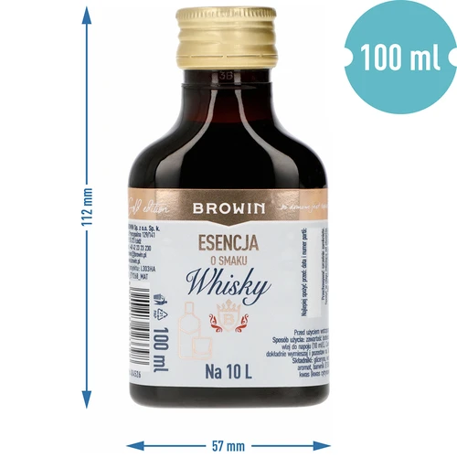 Esență cu gust de whisky pentru 10 L, 100 ml - 6