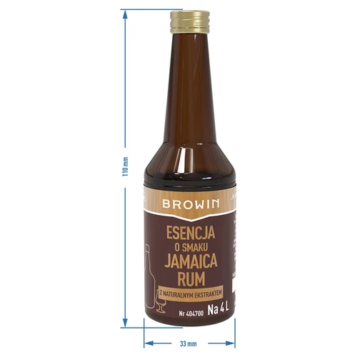 Esență Gold cu aromă de Jamaica Rum pentru 4 L, 40 ml - 7