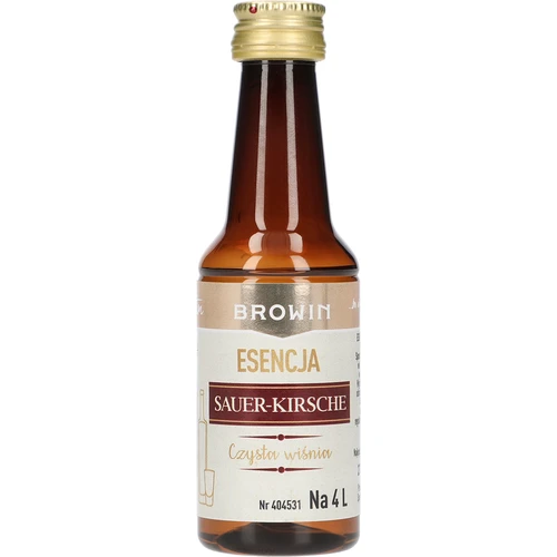 Esență Sauer-Kirsche - Vișină Clară, 40 ml, pentru 4 L