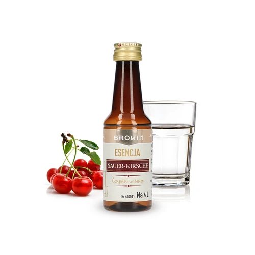 Esență Sauer-Kirsche - Vișină Clară, 40 ml, pentru 4 L - 3