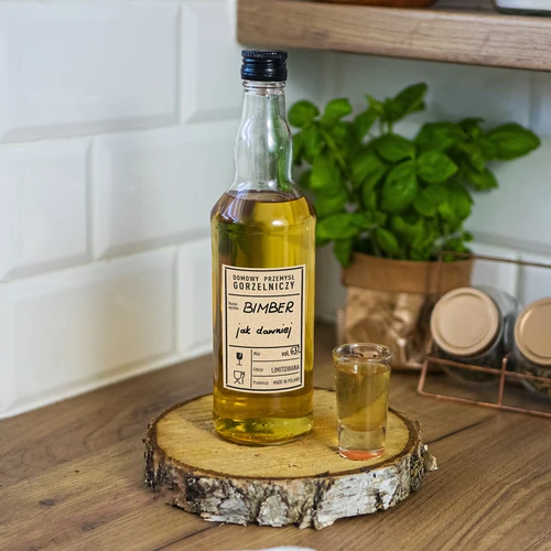 Etichete autoadezive 60x90 mm pentru sticle, vodcă, PRL, 20 buc. - 5