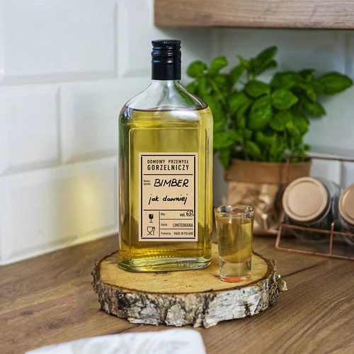 Etichete autoadezive 60x90 mm pentru sticle, vodcă, PRL, 20 buc. - 6