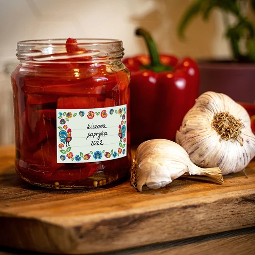 Etichete autoadezive model folk 85/55 mm - 20 buc. - 6