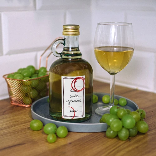 Etichete autoadezive pentru sticle de vin MIX 65/115 mm - 20 buc. - 12