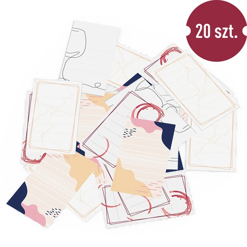 Etichete autoadezive pentru sticle de vin MIX 65/115 mm - 20 buc. - 7