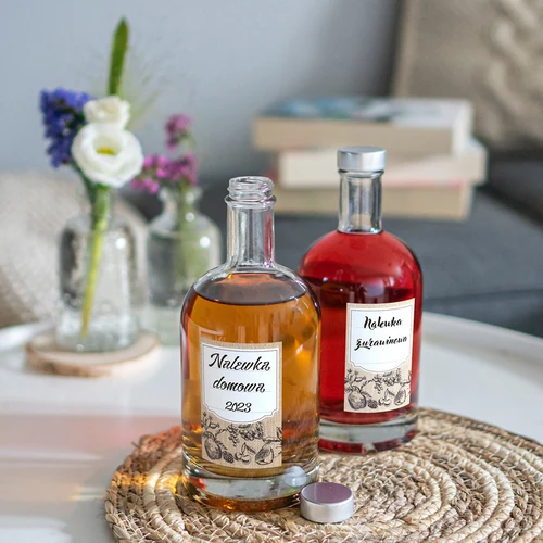 Etichete autocolante 60 x 90 mm pentru sticle, borcane fructe schiță - 20 buc. - 7