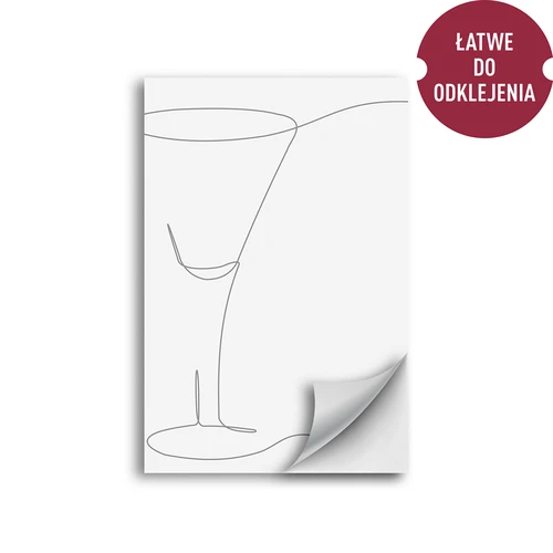 Etichete autocolante 60 x 90 mm pentru sticle, lichior, alcool, vodcă - 20 buc. - 2