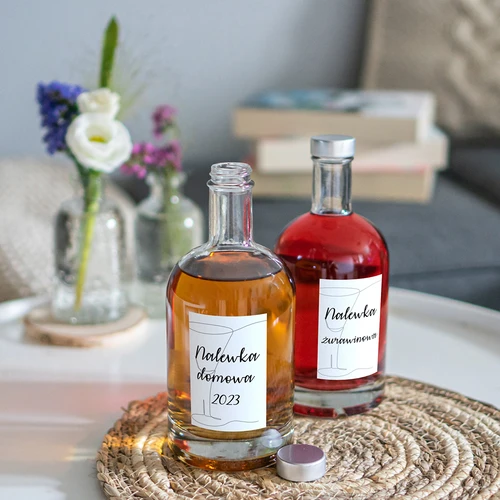 Etichete autocolante 60 x 90 mm pentru sticle, lichior, alcool, vodcă - 20 buc. - 7