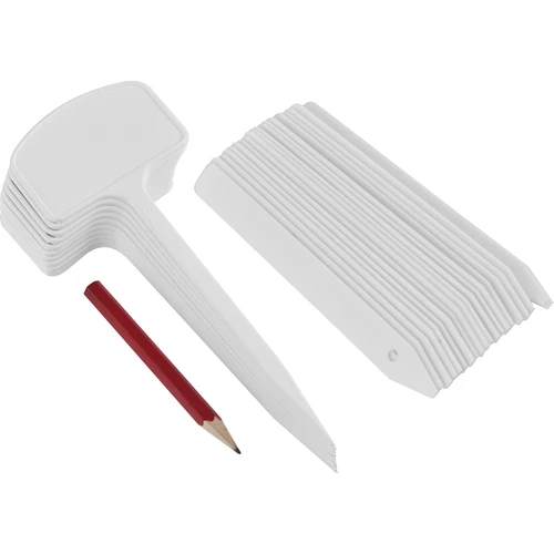 Etichete pentru descrierea plantelor + creion mix 10+20 buc.