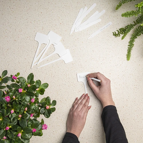 Etichete pentru descrierea plantelor + creion mix 10+20 buc. - 5