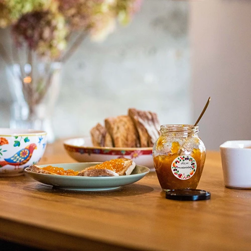 Etichete rotunde fi 50mm pentru capace/borcane - 20 buc - 7