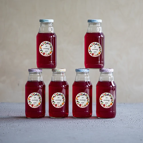 Etichete rotunde fi 50mm pentru capace/borcane - 20 buc - 9