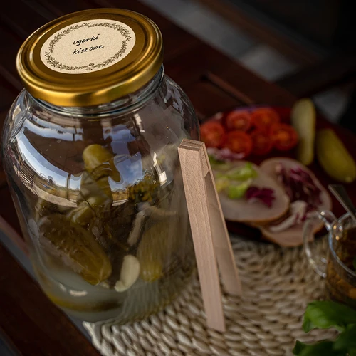 Etichete rotunde fi 66,5mm pentru capace/borcane - 20 buc - 9