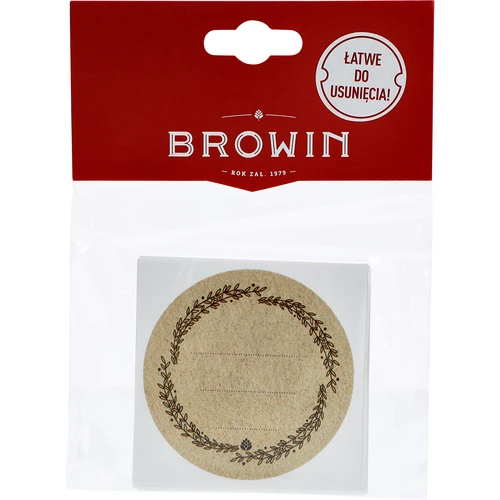 Etichete rotunde fi 66,5mm pentru capace/borcane - 20 buc - 4