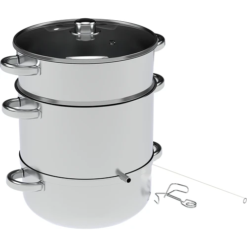 Extractor de suc cu aburi din inox 8 L