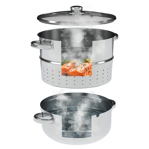 Extractor de suc cu aburi din inox 8 L - 6