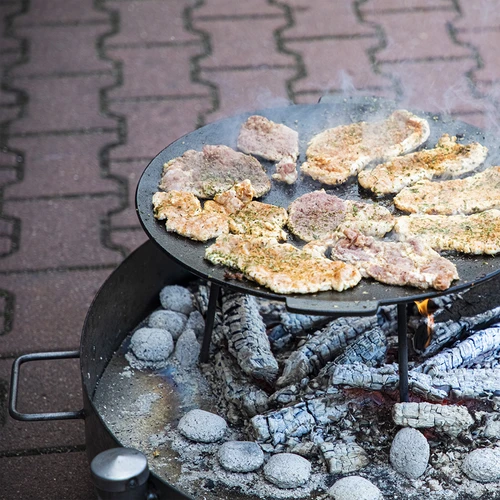 Focar de grădină ø 70 cm sudat - 9