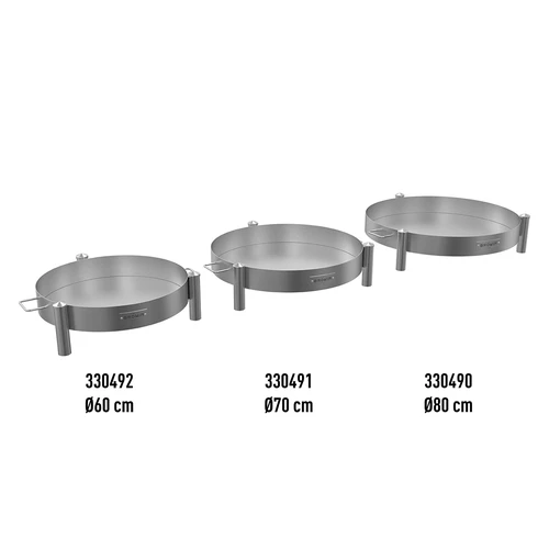 Focar de grădină ø 80 cm sudat - 11