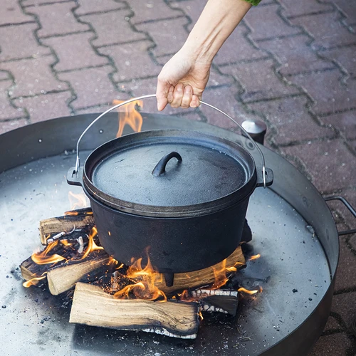 Focar de grădină ø 80 cm sudat - 6