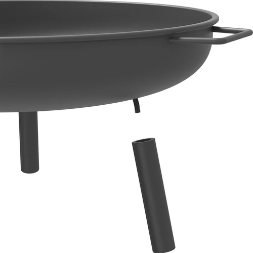 Focar de grădină Ø58 cm, rotund, vas - 6