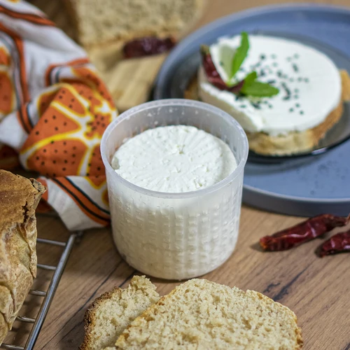 Formă de brânză rotundă Ø 8,4 x 7,4 cm pentru 250 g - 4