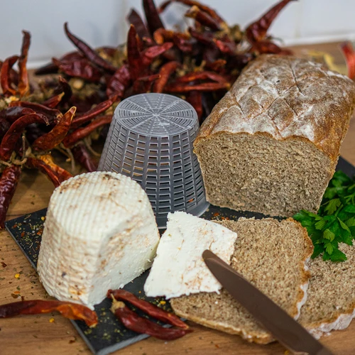 Formă pentru brânzeturi pentru ricotta Ø 6,5 x 7,8 cm pentru 400 g - 5