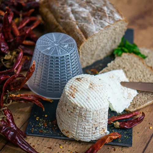 Formă pentru brânzeturi pentru ricotta Ø 6,5 x 7,8 cm pentru 400 g - 4