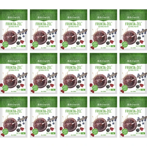 Frukta-Żel - Pectină pentru gemuri și dulcețuri, 15 buc.