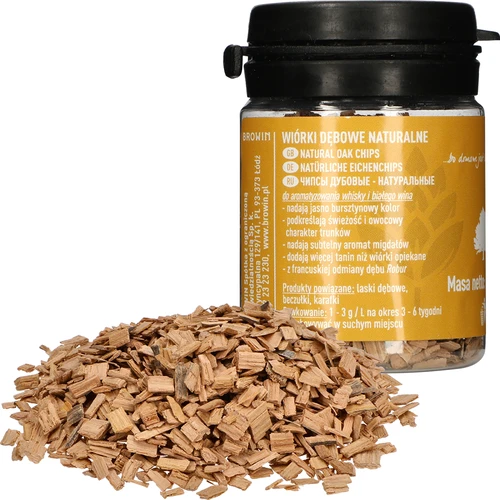 Fulgi de stejar naturali (necoapte), 20g - 3
