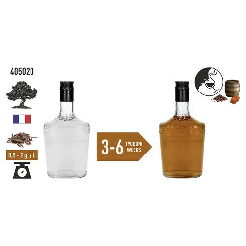 Fulgii de stejar intens prăjiți, 20g - 7