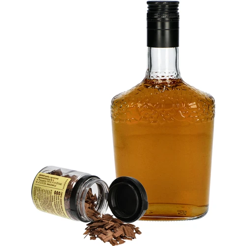 Fulgii de stejar vanilați, puternic prăjiți, 20g - 6