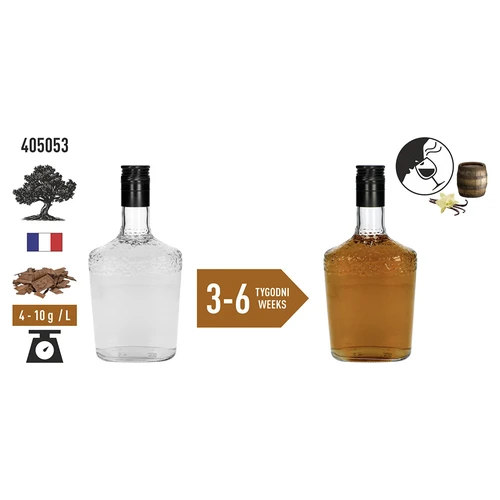 Fulgii de stejar vanilați, puternic prăjiți, 50 g - 6