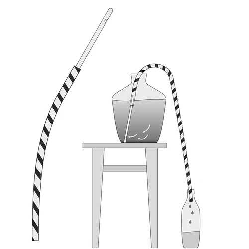 Furtun pentru decantarea vinului - 5