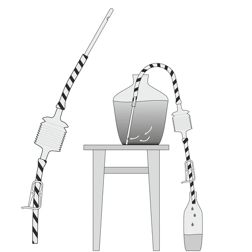 Furtun pentru sifonare vin cu pompă - 7