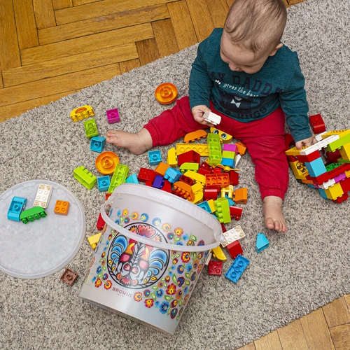 Găleată alimentară GWIOZDA - cu capac, 10 L - 9