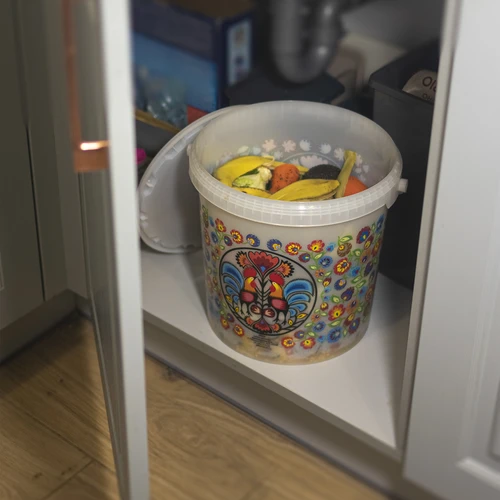 Găleată alimentară GWIOZDA - cu capac, 10 L - 8