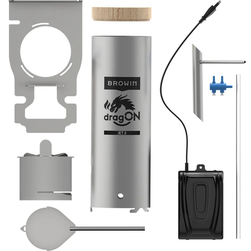 Generator de fum dragON JET 2 cu cenușar și pompă - 6