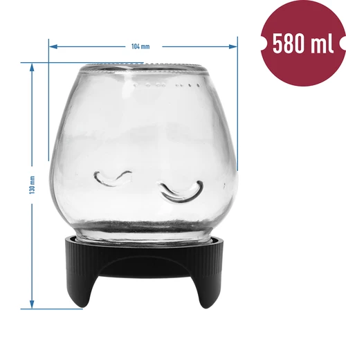 Germinator de borcan Twist-off + 5 pachete de semințe - 6