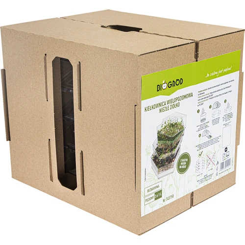 Germinator pe mai multe niveluri Niezłe Ziółko cu semințe de ridiche - 22