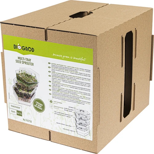 Germinator pe mai multe niveluri Niezłe Ziółko cu semințe de ridiche - 21