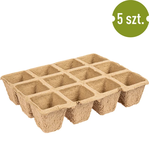 Ghivece de hârtie 4,5 x 5 x 4,5, set de 5 buc. - 3