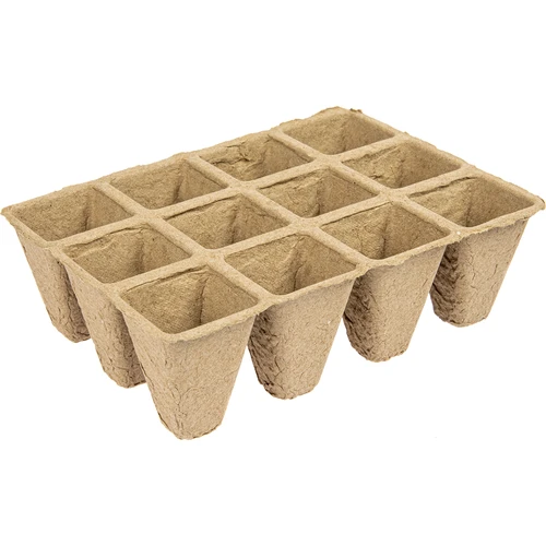 Ghivece de hârtie 4 x 4 x 4,5, set de 5 buc.