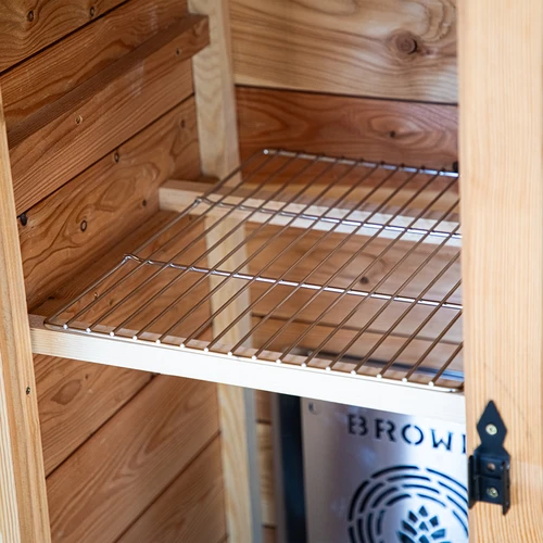 Grătar din oțel inoxidabil pentru afumătoare din lemn/placaj dragON 330339, 330341, 330340, 330360 - 5